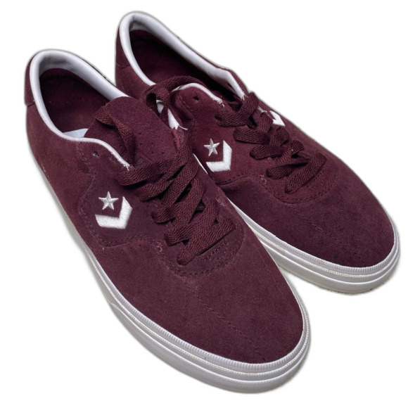 CONVERSE Louie Lopez Pro Sneakers Low Suede Skate Mens 5 Womens 6.5 Bordeaux - Picture 1 of 8